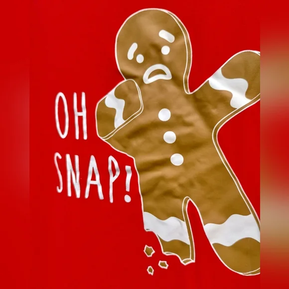 "MERRY WEAR" PJ TOP. SZ LG - Picture 2 of 8